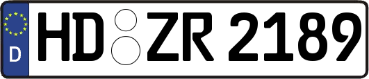 HD-ZR2189