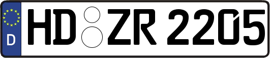 HD-ZR2205
