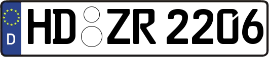 HD-ZR2206