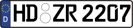 HD-ZR2207