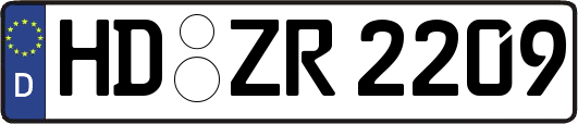 HD-ZR2209