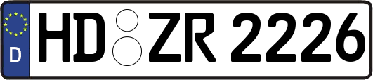 HD-ZR2226