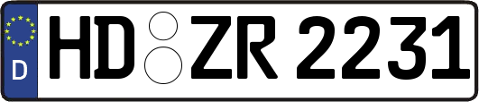 HD-ZR2231