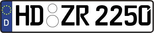 HD-ZR2250