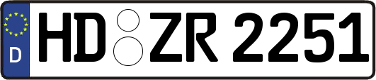 HD-ZR2251