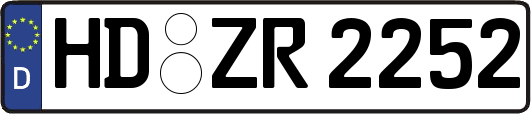 HD-ZR2252