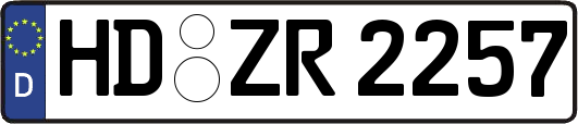 HD-ZR2257