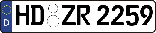HD-ZR2259