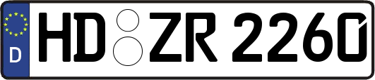 HD-ZR2260