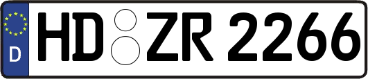HD-ZR2266