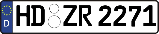 HD-ZR2271