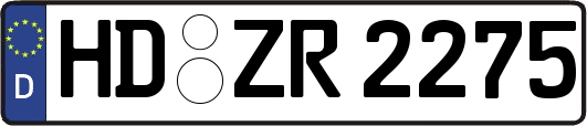 HD-ZR2275