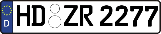 HD-ZR2277