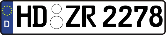 HD-ZR2278