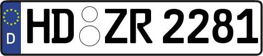 HD-ZR2281