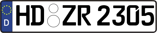 HD-ZR2305
