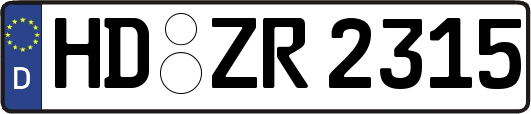 HD-ZR2315