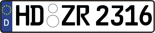 HD-ZR2316