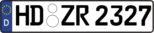 HD-ZR2327