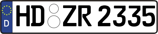 HD-ZR2335