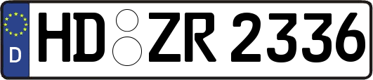 HD-ZR2336