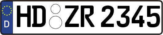 HD-ZR2345