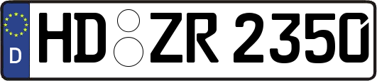 HD-ZR2350