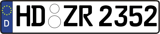 HD-ZR2352