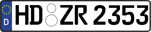 HD-ZR2353