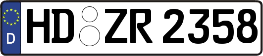 HD-ZR2358
