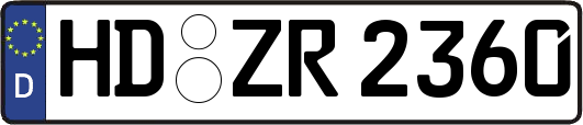 HD-ZR2360
