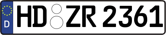 HD-ZR2361