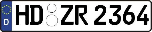 HD-ZR2364