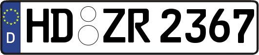 HD-ZR2367