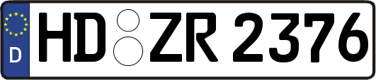 HD-ZR2376