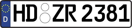 HD-ZR2381