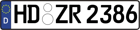 HD-ZR2386