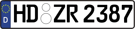 HD-ZR2387