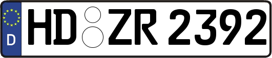 HD-ZR2392