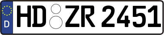 HD-ZR2451