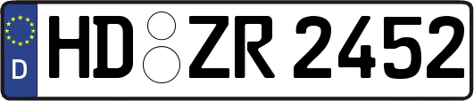 HD-ZR2452