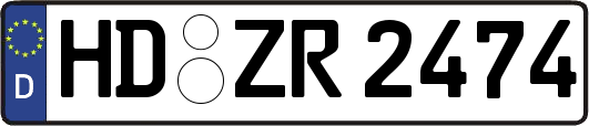HD-ZR2474