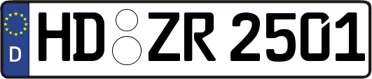 HD-ZR2501