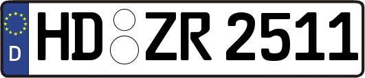 HD-ZR2511