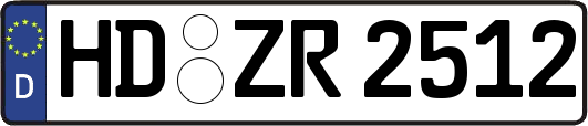 HD-ZR2512