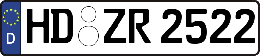 HD-ZR2522