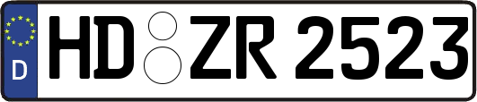 HD-ZR2523