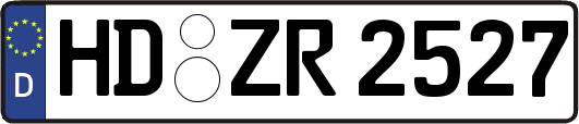 HD-ZR2527