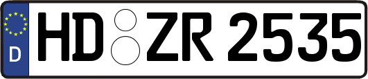 HD-ZR2535