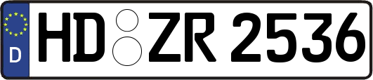 HD-ZR2536